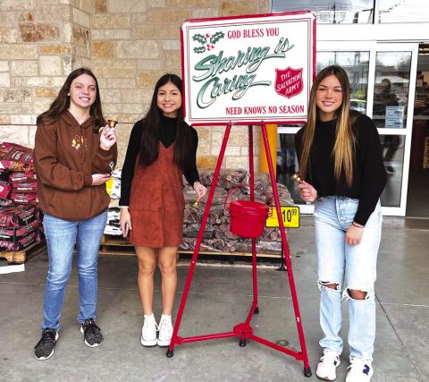 Pictured left to right: Leia Kilman, Delaney Ellis, and Kristi Macias