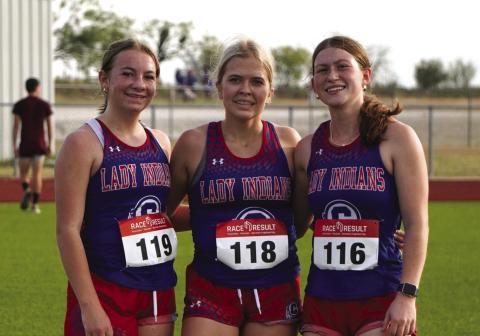 Regional qualifiers: Preslee Duggan, Taylor Randolph, and Tilar Turman Courtesy Valerie Valdez