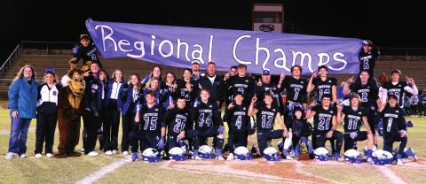 Richland Springs Coyotes become Region IV Champs by beating Oakwood Panthers, 86-41