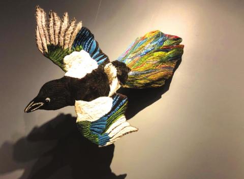 Llano artist shows tapestry art at Llano Art Gallery, April 9th
