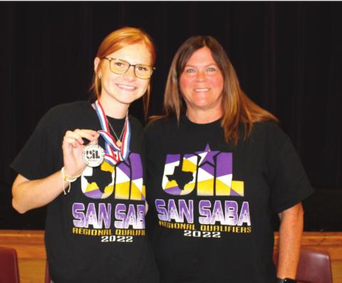 Three SSHS students headed to STATE after medaling at Regional UIL Academic Meet; remaining students excel too!