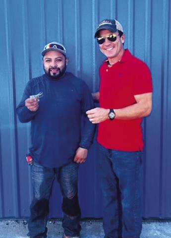 Ramon Aguilar and Billy Deeds of Deeds Motor Company