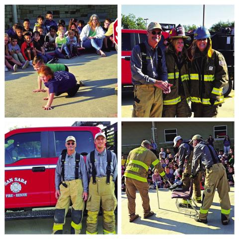 SSVFD at SSES for Fire Prevention Week