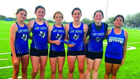 L-R: Grace Younggreen, Brylee Chandler, Kaylee Salas, Macy Mask, Makayla Kubin, and Ayleen Aviles