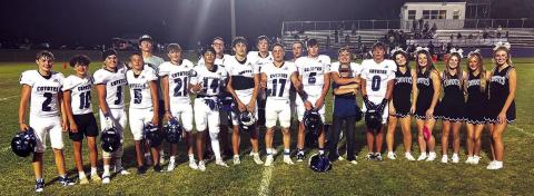 RS Coyotes group photo taken after last week’s win over the Eagles, 83-14