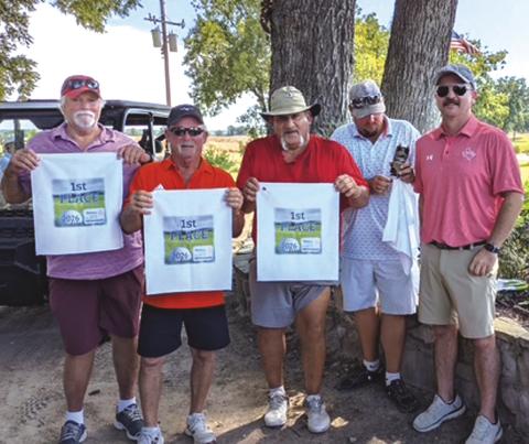 L-R: Troy Hibler, Gary Higginbotham, Moses Cisneroz, Will Owen. Courtesy of Beth Griess