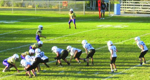 7th grade Dillo defense against Eagles - Courtesy of Chino Z.