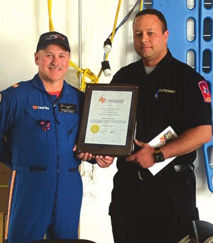 Hamilton Healthcare System's EMS personnel receive Lifesaving Awards