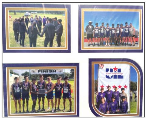 For the first time in school history, the San Saba boys cross-country team was represented at the state level. This framed picture is a true piece of Armadillo history!