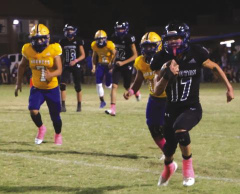 Billy Perry #17 (Sophomore): 13 Rushes for 89 yds. - 3 TDs; 3/7 Passing for 60 yds. 1 TD; 5.5 Tackles - 4 Sacks - 2 Tackles for Loss - 1 Safety; 1 Kickoff Return - 71 yds.