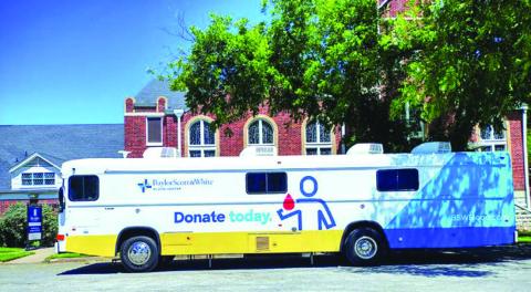 Blood drive next Tuesday