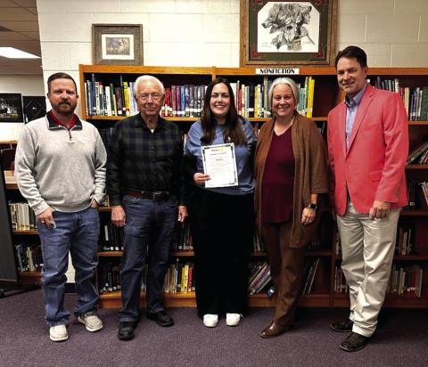 Rotary Student of the Month Haley Price