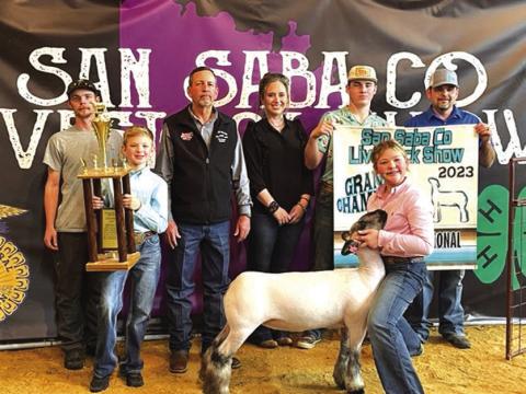 Grand Champion Lamb - Bryli Edmondson