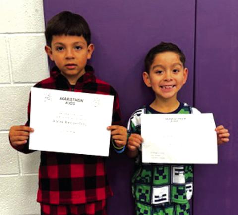 1st Graders, Andre Rincon-Ortiz and Gustavo Montoya