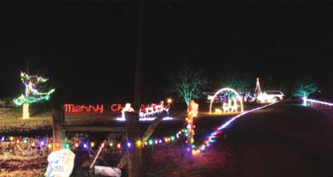 Residential winners in San Saba County Chamber of Commerce Decorating Contest