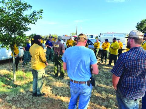 Mesquite Cemetery Fire report
