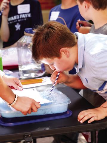 HPU’s Summer and Young Scholars programs included a wide variety of activities including art.