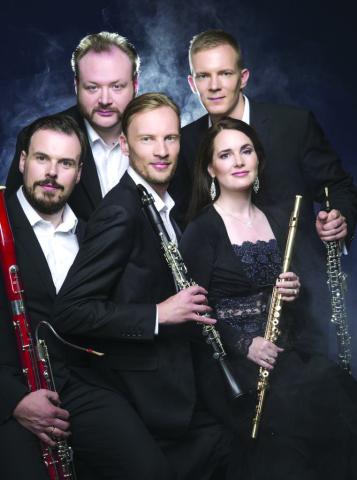 CARION WIND QUINTET, an awardwinning Danish-Latvian ensemble featuring flute, oboe, bassoon, clarinet and horn will perform for the Fredericksburg Music Club’s seventh of eight 2025-2026 concert season programs on Sunday, April 19, beginning at 3 p.m. in the sanctuary of Fredericksburg United Methodist Church, 1800 North Llano.