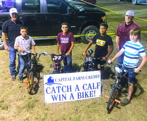 Bike winners: Angel Cervantes, JC Deeds, Rome Hatten, Eli Bohannon