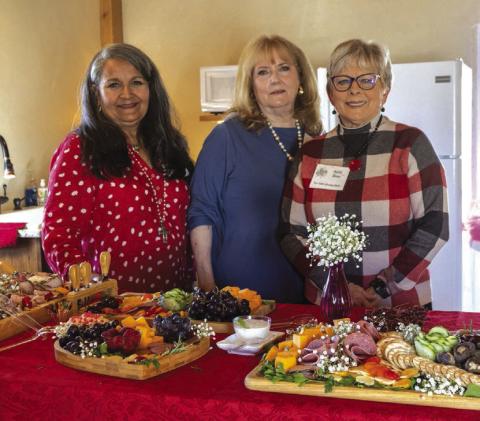 Pressed flower presentation highlights February meeting of SSGC