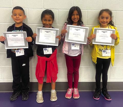 Marathon Kids at San Saba Elementary