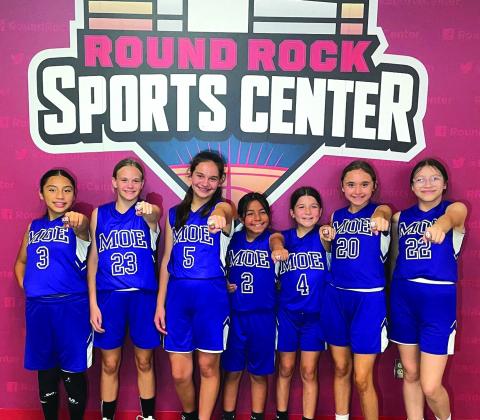 MOE 5th/6th pictured left to right: Carla Jimenez, Libby Sanderson, Greenley Jo Moore, Jazmin Reyes, Kinlei Vogel, Cameryn Brockman, and Khloe Martinez. Courtesy of Oscar Zepeda