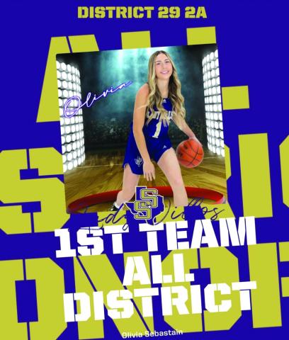 San Saba Lady Dillos District 29 Individual Honors
