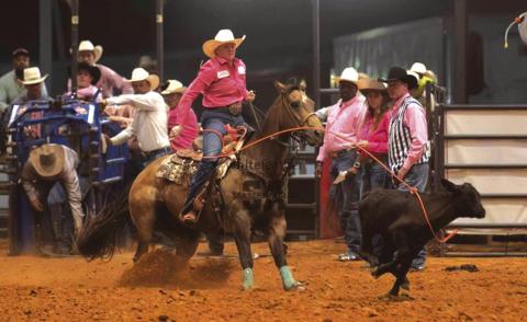 Rylie Edens is the daughter of Leslie Hamrick Edens, and granddaughter of Lynn Hamrick and Connie McKinnerney Wente. Photo courtesy of Lynn Hamrick