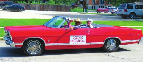 Grand Marshal of San Saba’s Rodeo Parade