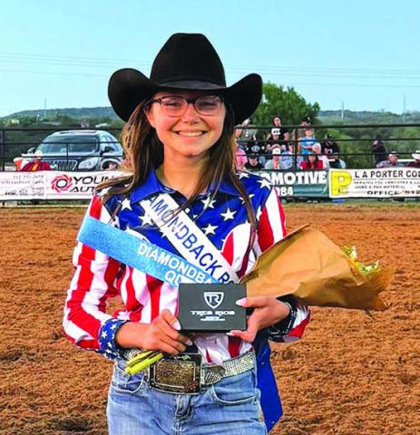 2025 Miss Diamondback Jubilee Rodeo Queen Aerin Gardner