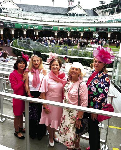 Local, natives, and friends attend Kentucky Derby
