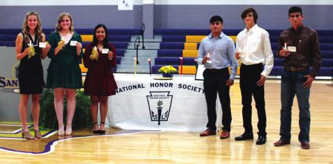 San Saba HS National Honor Society inducts new members