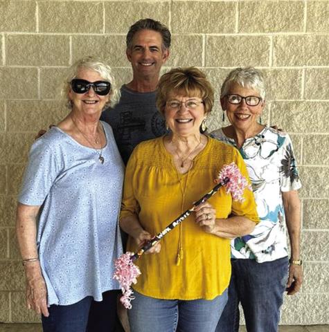 Stepping It Up team pictured to the right: Trish Warren, Scott Snyder, Debbie Shahan, Lynn Blankenship