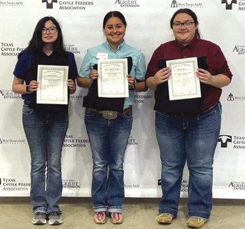 Elizabeth Roberts, Jazmin Gutierrez-Davila, Makayla Gomez