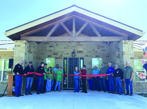 The Ribbon Cutting Ceremony of the new Richard W. Zipp Transitional Living Center took place last Saturday. Photo courtesy of Janice Hull