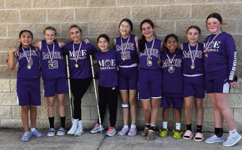 MOE finishes second at the 2024 Next Level Finale Basketball Tournament held at Eastview High School in Georgetown, Texas. Top 3 teams in the six-team field: 1. Salado Tribe; 2. MOE Basketball; 3. Austin Next Level Courtesy of MOE Basketball Facebook page