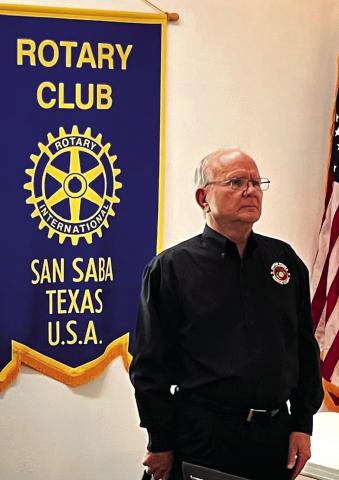 Ed Hamil - guest speaker at last week’s Rotary meeting