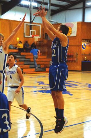 San Saba County Basketball District Action