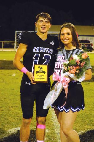 Richland Springs High School 2021 Homecoming Court
