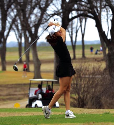 Cinzlea Stanton at the 1st Annual Ronnie Schulze Golf Tournament
