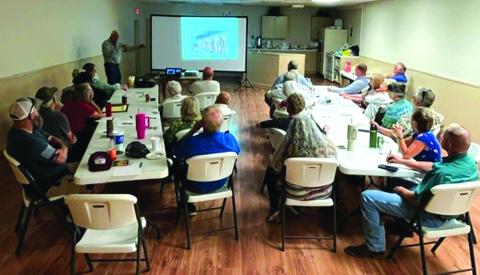 A crowd of 29 gathered for the Rainwater Harvesting Program last Sunday. Courtesy of Jason Lewis