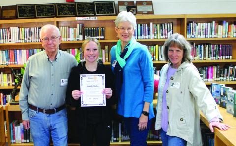 Rotary Club chooses January Student of the Month