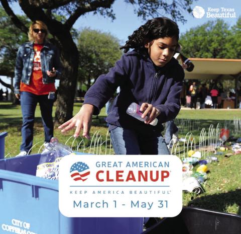 2024 Great American Cleanup: Registration now open for Texans!