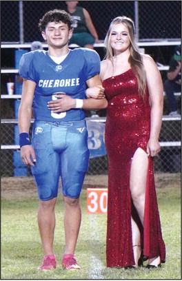 Junior Duke Joel Valdez and Duchess Summer Smarr