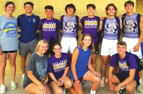 San Saba County Schools compete at Regional track meets