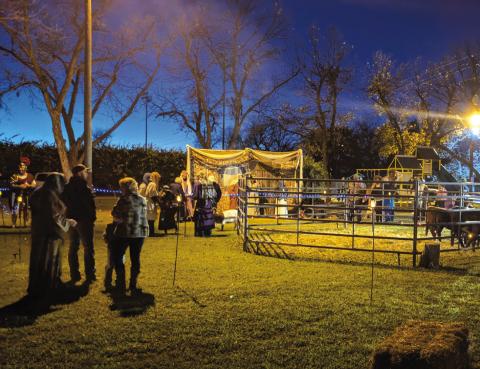 San Saba First Methodist Church 2nd Annual Live Nativity