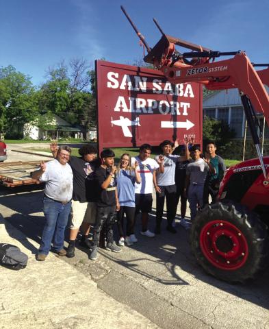 Ag Mechanics & Engineering class at San Saba High