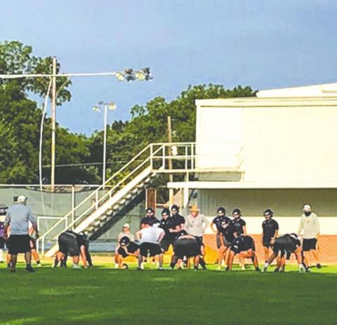 Armadillos taking some offensive snaps