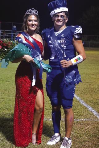 Cherokee Homeconing King and Queen