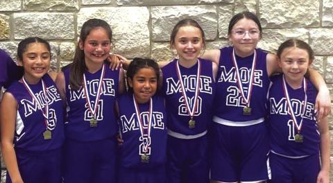 L to R: Carla Jimenez, Greenley Jo Moore, Jazmin Reyes, Cameryn Brockman, Khloe Martinez, and Allie Sebastain